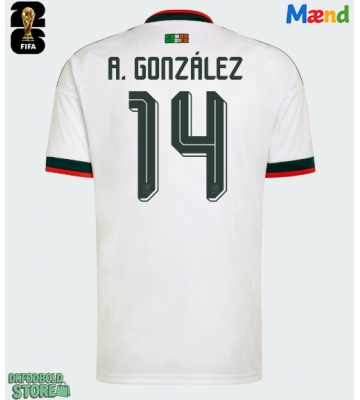 Mexico Armando Gonzalez #14 Replika Udebanetrøje VM 2026 Kortærmet